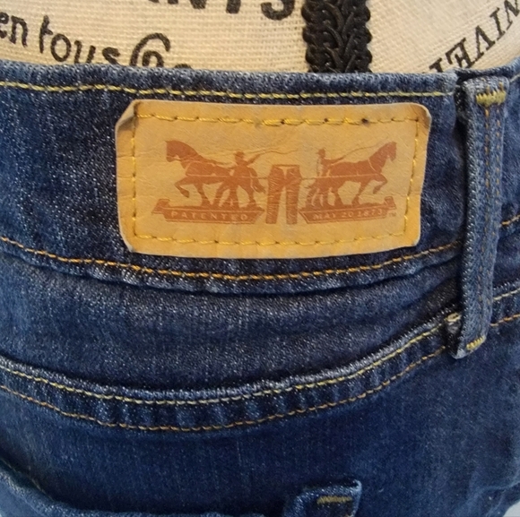 Levis 505 Womens Straight Leg Jeans - Picture 5 of 7